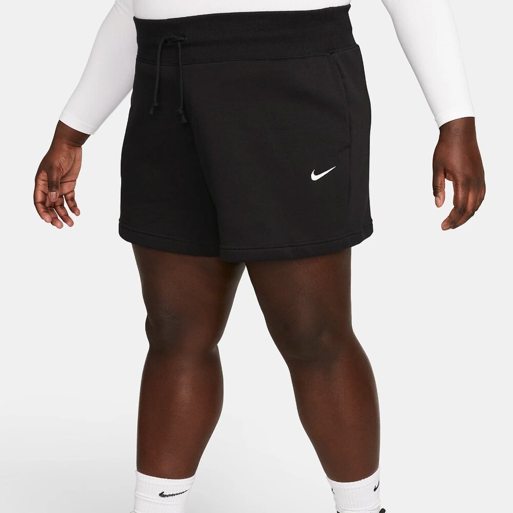 Nike Phoenix Fleece Women's High-Waisted Loose Shorts (Plus Size)(1X)(NWT)